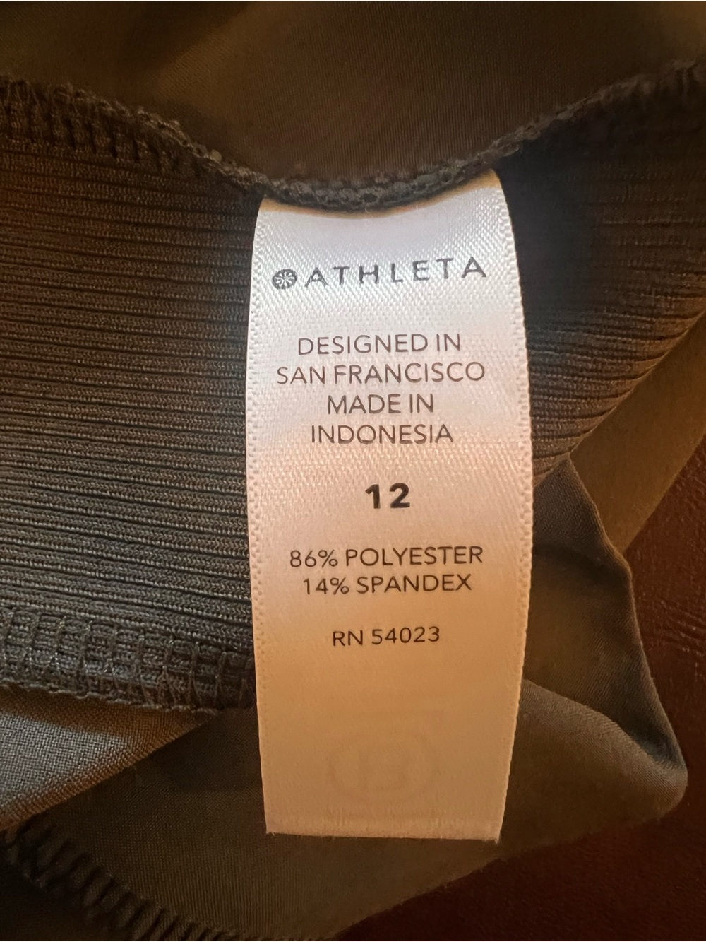 Athleta Brooklyn Joggers, Olive Green Size 12 - Picture 9 of 11